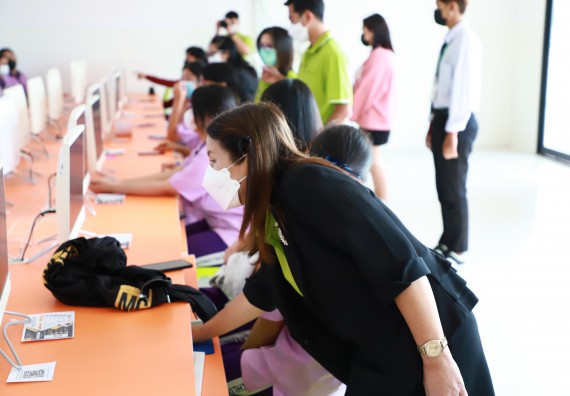 ภาพกิจกรรม  คณะวิทยาศาสตร์และเทคโนโลยี จัดกิจกรรมค่ายวิทยาศาสตร์สัญจร ปีการศึกษา 2565  โรงเรียนคลองขลุงราษฎร์รังสรรค์