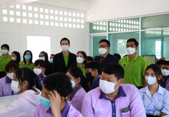 ภาพกิจกรรม  คณะวิทยาศาสตร์และเทคโนโลยี จัดกิจกรรมค่ายวิทยาศาสตร์สัญจร ปีการศึกษา 2565  โรงเรียนคลองขลุงราษฎร์รังสรรค์