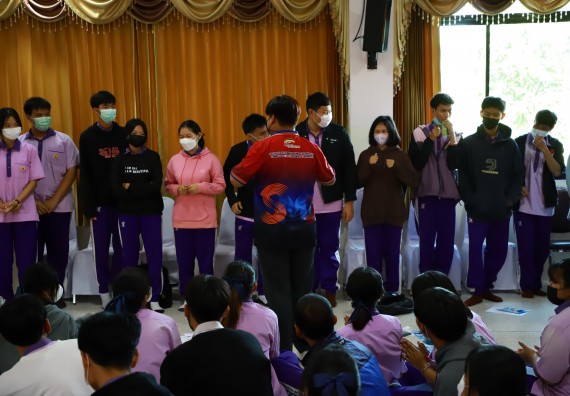 ภาพกิจกรรม  คณะวิทยาศาสตร์และเทคโนโลยี จัดกิจกรรมค่ายวิทยาศาสตร์สัญจร ปีการศึกษา 2565  โรงเรียนคลองขลุงราษฎร์รังสรรค์