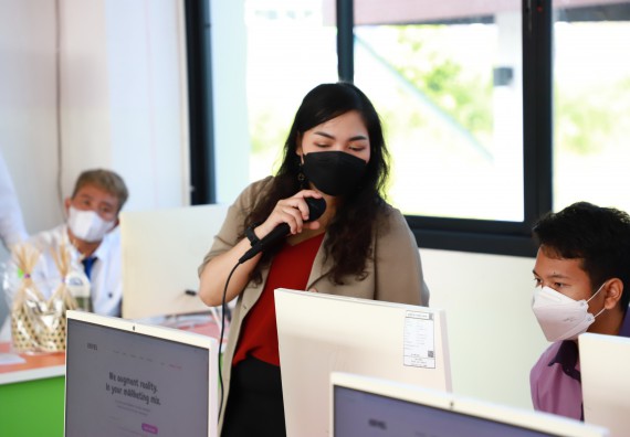 ภาพกิจกรรม  คณะวิทยาศาสตร์และเทคโนโลยี จัดกิจกรรมค่ายวิทยาศาสตร์สัญจร ปีการศึกษา 2565  โรงเรียนคลองขลุงราษฎร์รังสรรค์