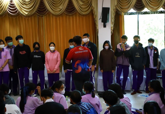 ภาพกิจกรรม  คณะวิทยาศาสตร์และเทคโนโลยี จัดกิจกรรมค่ายวิทยาศาสตร์สัญจร ปีการศึกษา 2565  โรงเรียนคลองขลุงราษฎร์รังสรรค์