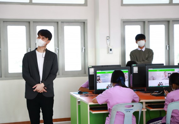 ภาพกิจกรรม  คณะวิทยาศาสตร์และเทคโนโลยี จัดกิจกรรมค่ายวิทยาศาสตร์สัญจร ปีการศึกษา 2565  โรงเรียนคลองขลุงราษฎร์รังสรรค์