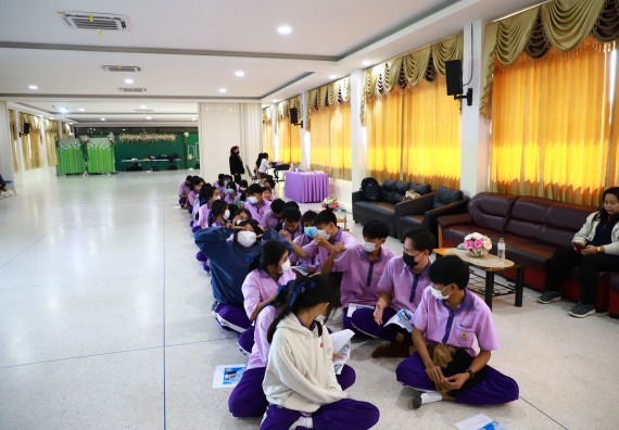 ภาพกิจกรรม  คณะวิทยาศาสตร์และเทคโนโลยี จัดกิจกรรมค่ายวิทยาศาสตร์สัญจร ปีการศึกษา 2565  โรงเรียนคลองขลุงราษฎร์รังสรรค์