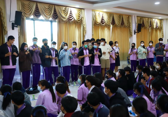 ภาพกิจกรรม  คณะวิทยาศาสตร์และเทคโนโลยี จัดกิจกรรมค่ายวิทยาศาสตร์สัญจร ปีการศึกษา 2565  โรงเรียนคลองขลุงราษฎร์รังสรรค์