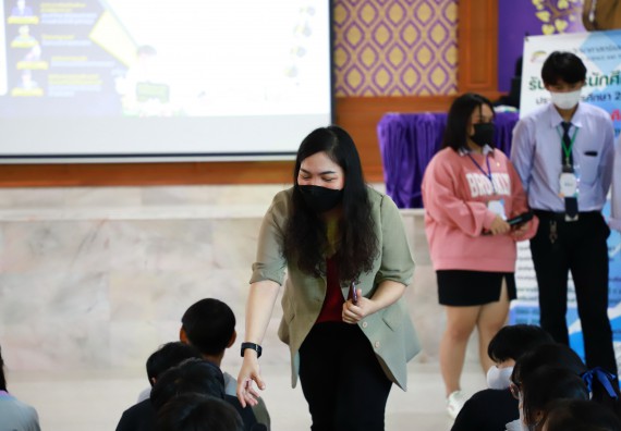 ภาพกิจกรรม  คณะวิทยาศาสตร์และเทคโนโลยี จัดกิจกรรมค่ายวิทยาศาสตร์สัญจร ปีการศึกษา 2565  โรงเรียนคลองขลุงราษฎร์รังสรรค์