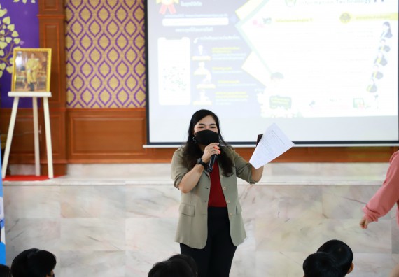 ภาพกิจกรรม  คณะวิทยาศาสตร์และเทคโนโลยี จัดกิจกรรมค่ายวิทยาศาสตร์สัญจร ปีการศึกษา 2565  โรงเรียนคลองขลุงราษฎร์รังสรรค์