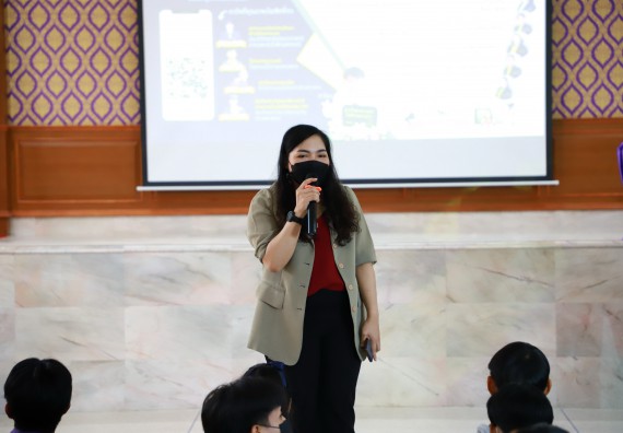 ภาพกิจกรรม  คณะวิทยาศาสตร์และเทคโนโลยี จัดกิจกรรมค่ายวิทยาศาสตร์สัญจร ปีการศึกษา 2565  โรงเรียนคลองขลุงราษฎร์รังสรรค์