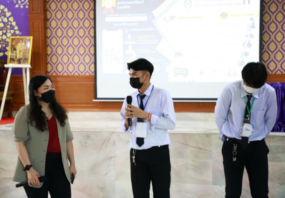 ภาพกิจกรรม  คณะวิทยาศาสตร์และเทคโนโลยี จัดกิจกรรมค่ายวิทยาศาสตร์สัญจร ปีการศึกษา 2565  โรงเรียนคลองขลุงราษฎร์รังสรรค์