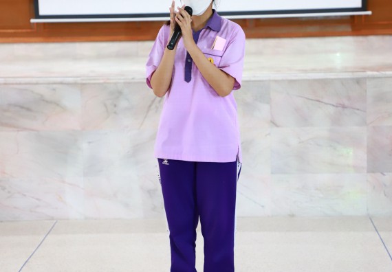 ภาพกิจกรรม  คณะวิทยาศาสตร์และเทคโนโลยี จัดกิจกรรมค่ายวิทยาศาสตร์สัญจร ปีการศึกษา 2565  โรงเรียนคลองขลุงราษฎร์รังสรรค์