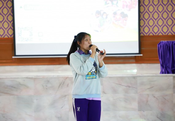 ภาพกิจกรรม  คณะวิทยาศาสตร์และเทคโนโลยี จัดกิจกรรมค่ายวิทยาศาสตร์สัญจร ปีการศึกษา 2565  โรงเรียนคลองขลุงราษฎร์รังสรรค์