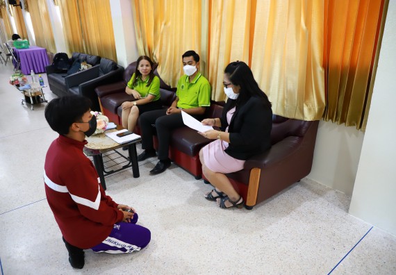 ภาพกิจกรรม  คณะวิทยาศาสตร์และเทคโนโลยี จัดกิจกรรมค่ายวิทยาศาสตร์สัญจร ปีการศึกษา 2565  โรงเรียนคลองขลุงราษฎร์รังสรรค์