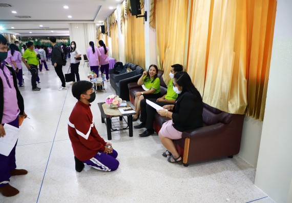 ภาพกิจกรรม  คณะวิทยาศาสตร์และเทคโนโลยี จัดกิจกรรมค่ายวิทยาศาสตร์สัญจร ปีการศึกษา 2565  โรงเรียนคลองขลุงราษฎร์รังสรรค์