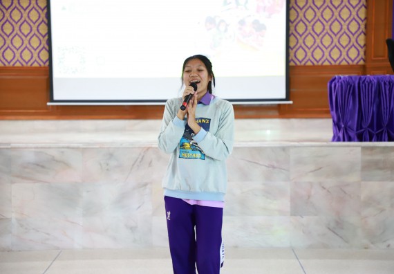 ภาพกิจกรรม  คณะวิทยาศาสตร์และเทคโนโลยี จัดกิจกรรมค่ายวิทยาศาสตร์สัญจร ปีการศึกษา 2565  โรงเรียนคลองขลุงราษฎร์รังสรรค์