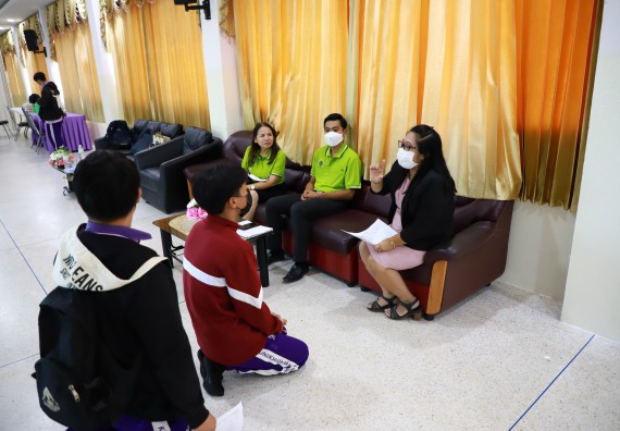 ภาพกิจกรรม  คณะวิทยาศาสตร์และเทคโนโลยี จัดกิจกรรมค่ายวิทยาศาสตร์สัญจร ปีการศึกษา 2565  โรงเรียนคลองขลุงราษฎร์รังสรรค์