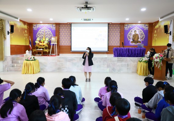 ภาพกิจกรรม  คณะวิทยาศาสตร์และเทคโนโลยี จัดกิจกรรมค่ายวิทยาศาสตร์สัญจร ปีการศึกษา 2565  โรงเรียนคลองขลุงราษฎร์รังสรรค์