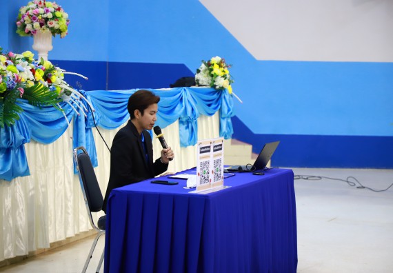 ภาพกิจกรรม  คณะวิทยาศาสตร์และเทคโนโลยี จัดกิจกรรมค่ายวิทยาศาสตร์สัญจร  โรงเรียนพิไกรวิทยา