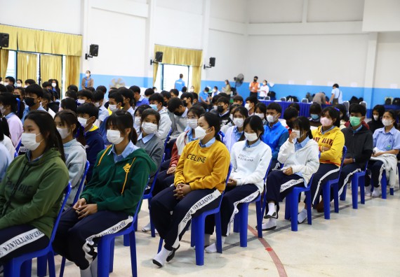 ภาพกิจกรรม  คณะวิทยาศาสตร์และเทคโนโลยี จัดกิจกรรมค่ายวิทยาศาสตร์สัญจร  โรงเรียนพิไกรวิทยา