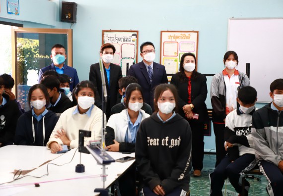 ภาพกิจกรรม  คณะวิทยาศาสตร์และเทคโนโลยี จัดกิจกรรมค่ายวิทยาศาสตร์สัญจร  โรงเรียนพิไกรวิทยา