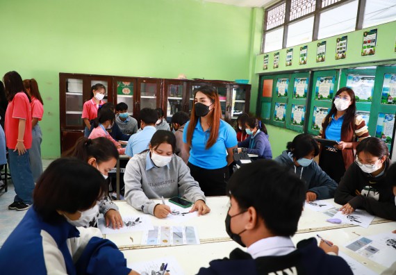 ภาพกิจกรรม  คณะวิทยาศาสตร์และเทคโนโลยี จัดกิจกรรมค่ายวิทยาศาสตร์สัญจร  โรงเรียนพิไกรวิทยา