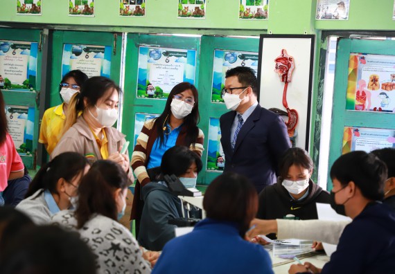 ภาพกิจกรรม  คณะวิทยาศาสตร์และเทคโนโลยี จัดกิจกรรมค่ายวิทยาศาสตร์สัญจร  โรงเรียนพิไกรวิทยา
