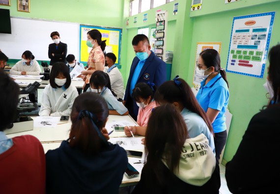 ภาพกิจกรรม  คณะวิทยาศาสตร์และเทคโนโลยี จัดกิจกรรมค่ายวิทยาศาสตร์สัญจร  โรงเรียนพิไกรวิทยา