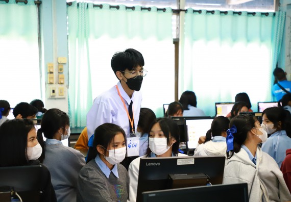 ภาพกิจกรรม  คณะวิทยาศาสตร์และเทคโนโลยี จัดกิจกรรมค่ายวิทยาศาสตร์สัญจร  โรงเรียนพิไกรวิทยา