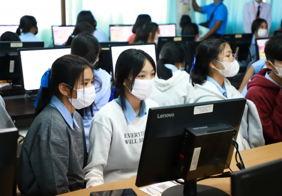 ภาพกิจกรรม  คณะวิทยาศาสตร์และเทคโนโลยี จัดกิจกรรมค่ายวิทยาศาสตร์สัญจร  โรงเรียนพิไกรวิทยา