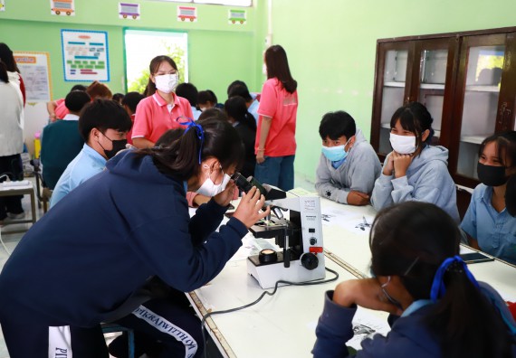 ภาพกิจกรรม  คณะวิทยาศาสตร์และเทคโนโลยี จัดกิจกรรมค่ายวิทยาศาสตร์สัญจร  โรงเรียนพิไกรวิทยา