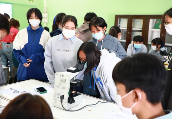 ภาพกิจกรรม  คณะวิทยาศาสตร์และเทคโนโลยี จัดกิจกรรมค่ายวิทยาศาสตร์สัญจร  โรงเรียนพิไกรวิทยา