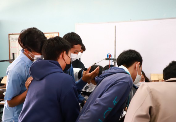 ภาพกิจกรรม  คณะวิทยาศาสตร์และเทคโนโลยี จัดกิจกรรมค่ายวิทยาศาสตร์สัญจร  โรงเรียนพิไกรวิทยา