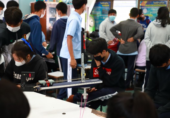 ภาพกิจกรรม  คณะวิทยาศาสตร์และเทคโนโลยี จัดกิจกรรมค่ายวิทยาศาสตร์สัญจร  โรงเรียนพิไกรวิทยา