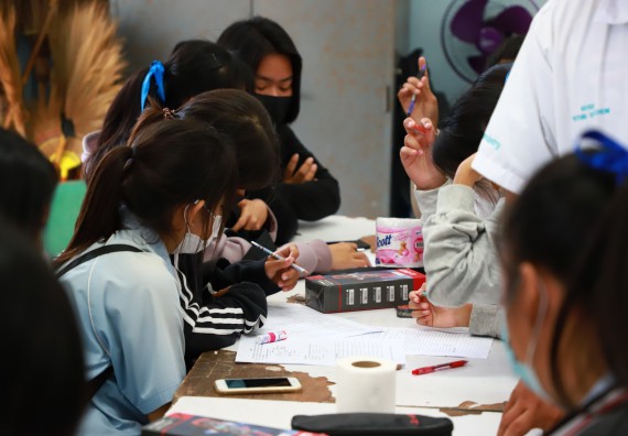 ภาพกิจกรรม  คณะวิทยาศาสตร์และเทคโนโลยี จัดกิจกรรมค่ายวิทยาศาสตร์สัญจร  โรงเรียนพิไกรวิทยา