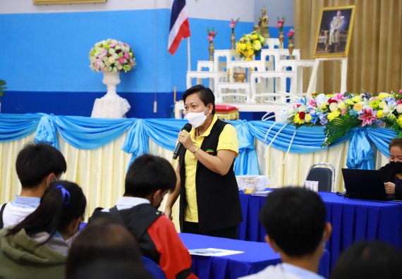 ภาพกิจกรรม  คณะวิทยาศาสตร์และเทคโนโลยี จัดกิจกรรมค่ายวิทยาศาสตร์สัญจร  โรงเรียนพิไกรวิทยา