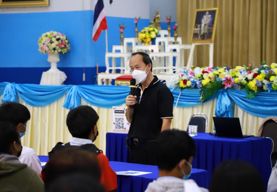 ภาพกิจกรรม  คณะวิทยาศาสตร์และเทคโนโลยี จัดกิจกรรมค่ายวิทยาศาสตร์สัญจร  โรงเรียนพิไกรวิทยา