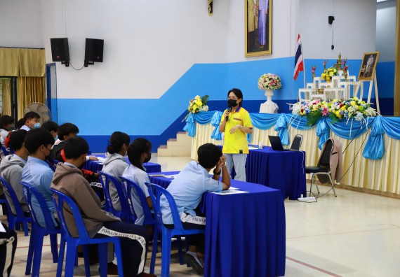 ภาพกิจกรรม  คณะวิทยาศาสตร์และเทคโนโลยี จัดกิจกรรมค่ายวิทยาศาสตร์สัญจร  โรงเรียนพิไกรวิทยา