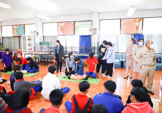 ภาพกิจกรรม  คณะวิทยาศาสตร์และเทคโนโลยี จัดกิจกรรมค่ายวิทยาศาสตร์สัญจร   โรงเรียนเฉลิมพระเกียรติสมเด็จพระศรีนครินทร์ กำแพงเพชรฯ