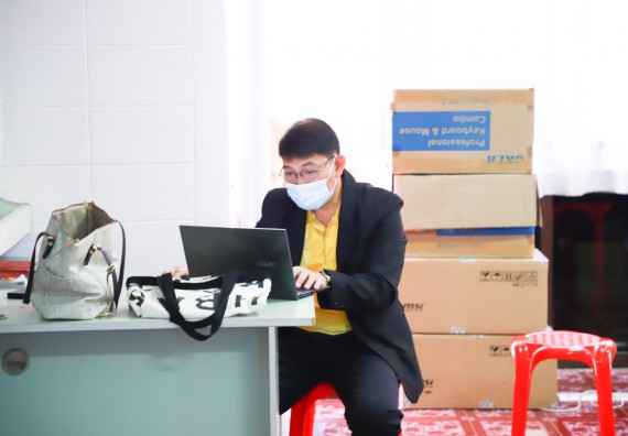 ภาพกิจกรรม  คณะวิทยาศาสตร์และเทคโนโลยี จัดกิจกรรมค่ายวิทยาศาสตร์สัญจร   โรงเรียนเฉลิมพระเกียรติสมเด็จพระศรีนครินทร์ กำแพงเพชรฯ