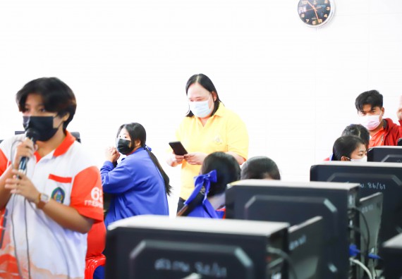 ภาพกิจกรรม  คณะวิทยาศาสตร์และเทคโนโลยี จัดกิจกรรมค่ายวิทยาศาสตร์สัญจร   โรงเรียนเฉลิมพระเกียรติสมเด็จพระศรีนครินทร์ กำแพงเพชรฯ