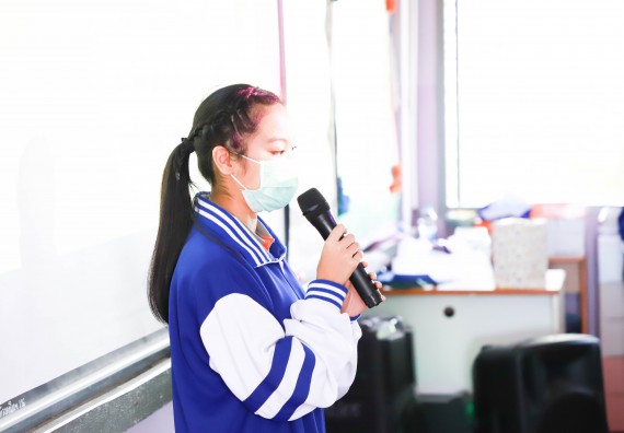 ภาพกิจกรรม  คณะวิทยาศาสตร์และเทคโนโลยี จัดกิจกรรมค่ายวิทยาศาสตร์สัญจร   โรงเรียนเฉลิมพระเกียรติสมเด็จพระศรีนครินทร์ กำแพงเพชรฯ