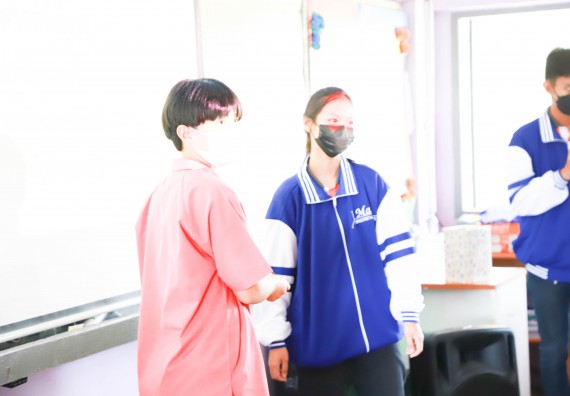 ภาพกิจกรรม  คณะวิทยาศาสตร์และเทคโนโลยี จัดกิจกรรมค่ายวิทยาศาสตร์สัญจร   โรงเรียนเฉลิมพระเกียรติสมเด็จพระศรีนครินทร์ กำแพงเพชรฯ