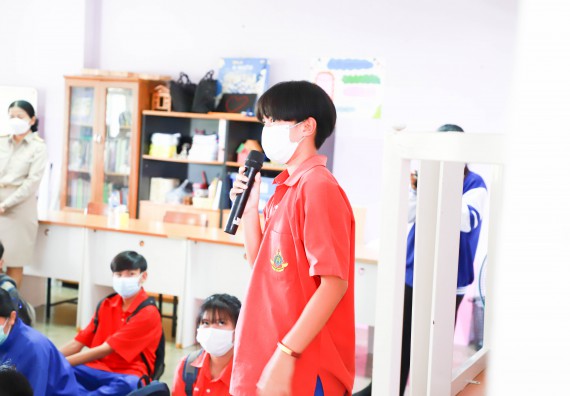 ภาพกิจกรรม  คณะวิทยาศาสตร์และเทคโนโลยี จัดกิจกรรมค่ายวิทยาศาสตร์สัญจร   โรงเรียนเฉลิมพระเกียรติสมเด็จพระศรีนครินทร์ กำแพงเพชรฯ