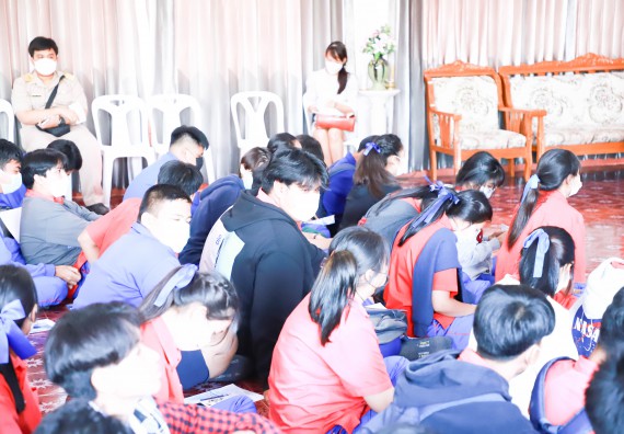 ภาพกิจกรรม  คณะวิทยาศาสตร์และเทคโนโลยี จัดกิจกรรมค่ายวิทยาศาสตร์สัญจร   โรงเรียนเฉลิมพระเกียรติสมเด็จพระศรีนครินทร์ กำแพงเพชรฯ