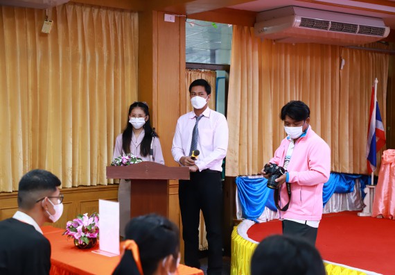 ภาพกิจกรรม  คณะวิทยาศาสตร์และเทคโนโลยี จัดกิจกรรมค่ายวิทยาศาสตร์สัญจร ปีการศึกษา 2565  โรงเรียนปางศิลาทองศึกษา