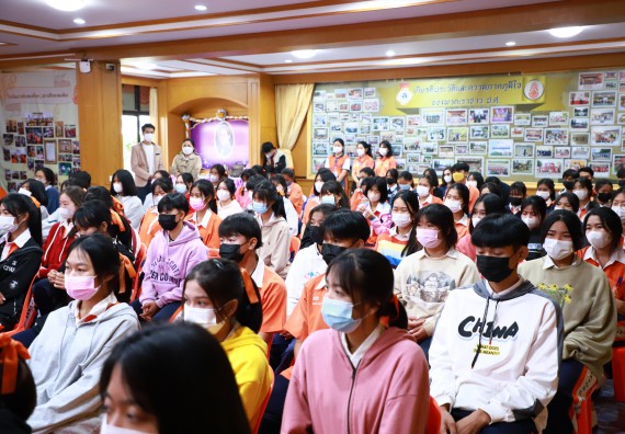 ภาพกิจกรรม  คณะวิทยาศาสตร์และเทคโนโลยี จัดกิจกรรมค่ายวิทยาศาสตร์สัญจร ปีการศึกษา 2565  โรงเรียนปางศิลาทองศึกษา