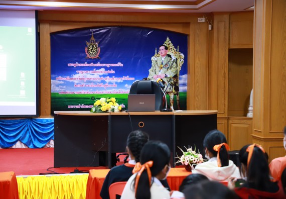 ภาพกิจกรรม  คณะวิทยาศาสตร์และเทคโนโลยี จัดกิจกรรมค่ายวิทยาศาสตร์สัญจร ปีการศึกษา 2565  โรงเรียนปางศิลาทองศึกษา