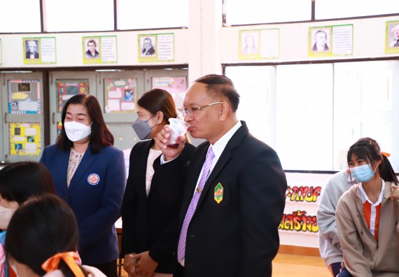 ภาพกิจกรรม  คณะวิทยาศาสตร์และเทคโนโลยี จัดกิจกรรมค่ายวิทยาศาสตร์สัญจร ปีการศึกษา 2565  โรงเรียนปางศิลาทองศึกษา