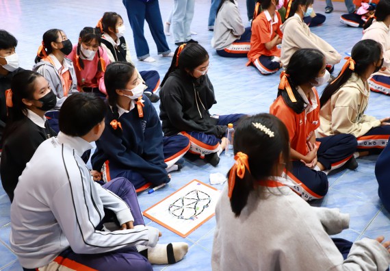 ภาพกิจกรรม  คณะวิทยาศาสตร์และเทคโนโลยี จัดกิจกรรมค่ายวิทยาศาสตร์สัญจร ปีการศึกษา 2565  โรงเรียนปางศิลาทองศึกษา