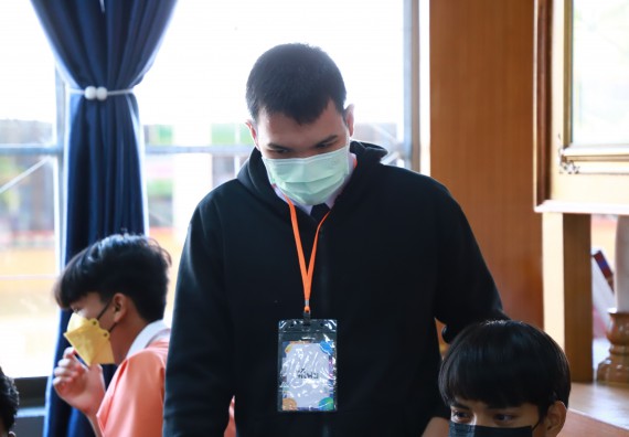 ภาพกิจกรรม  คณะวิทยาศาสตร์และเทคโนโลยี จัดกิจกรรมค่ายวิทยาศาสตร์สัญจร ปีการศึกษา 2565  โรงเรียนปางศิลาทองศึกษา