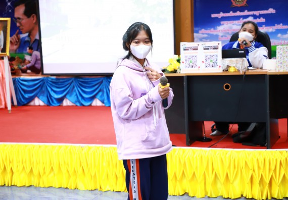 ภาพกิจกรรม  คณะวิทยาศาสตร์และเทคโนโลยี จัดกิจกรรมค่ายวิทยาศาสตร์สัญจร ปีการศึกษา 2565  โรงเรียนปางศิลาทองศึกษา