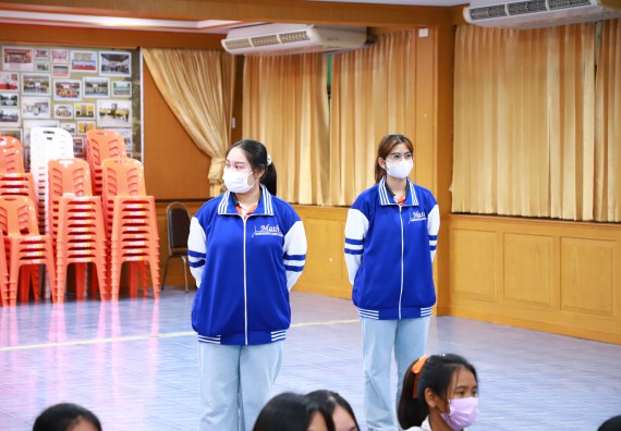 ภาพกิจกรรม  คณะวิทยาศาสตร์และเทคโนโลยี จัดกิจกรรมค่ายวิทยาศาสตร์สัญจร ปีการศึกษา 2565  โรงเรียนปางศิลาทองศึกษา